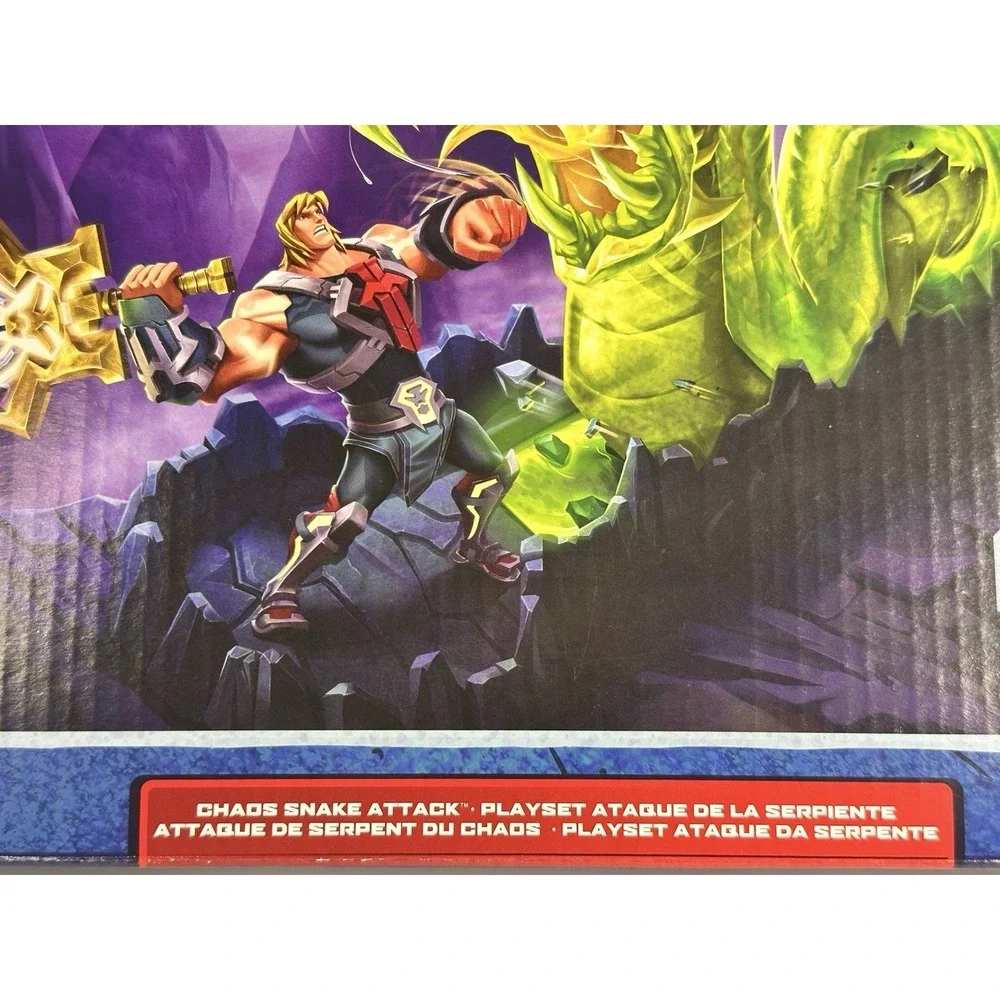 Masters of the Universe Chaos Snake Attack Playset Mattel MOTU Revelation NIB
